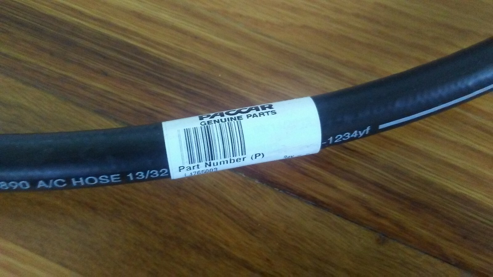 NEW! PACCAR A/C HOSE , SUPPLY L4765003 ,15722057 ,Galaxy SLE 4890 13/32 in 10mm