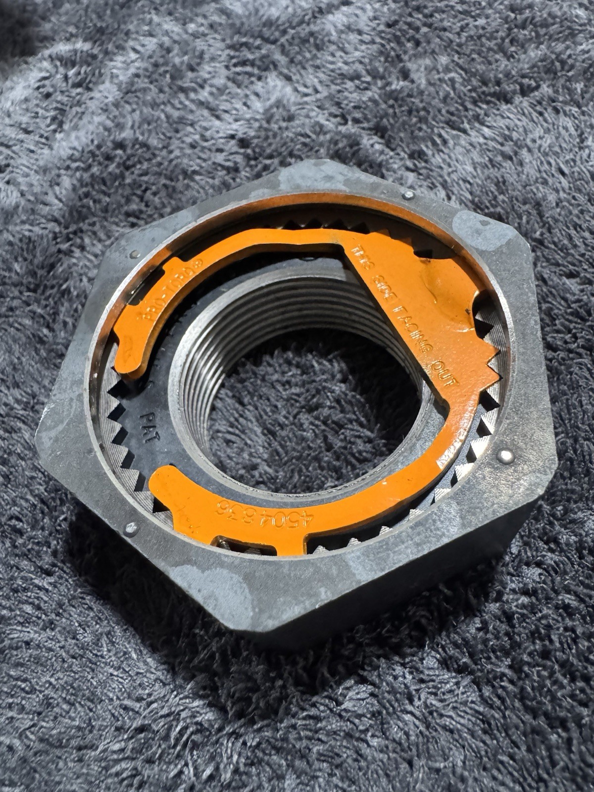 Stemco 448-4836 Pro-Torque Spindle Nut 2 1/2” 6pt Socket 2.5”