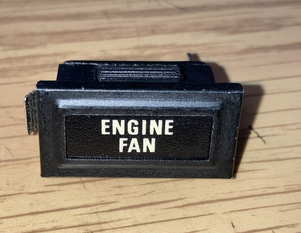 ~NEW PACCAR KENWORTH “ENGINE FAN” DASH INSERT INDICATOR LAMP ID~ P54-1032-22