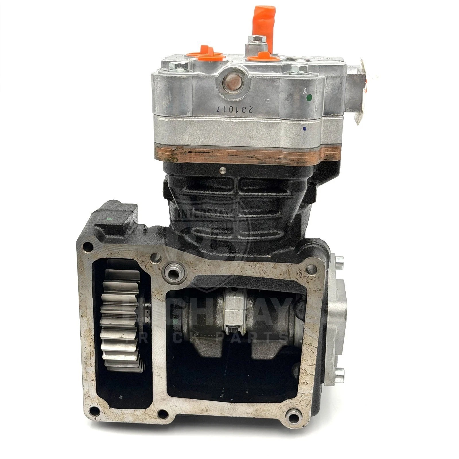 K075155X GENUINE OEM INTERNATIONAL NAVISTAR MAXXFORCE 13 AIR COMPRESSOR NEW