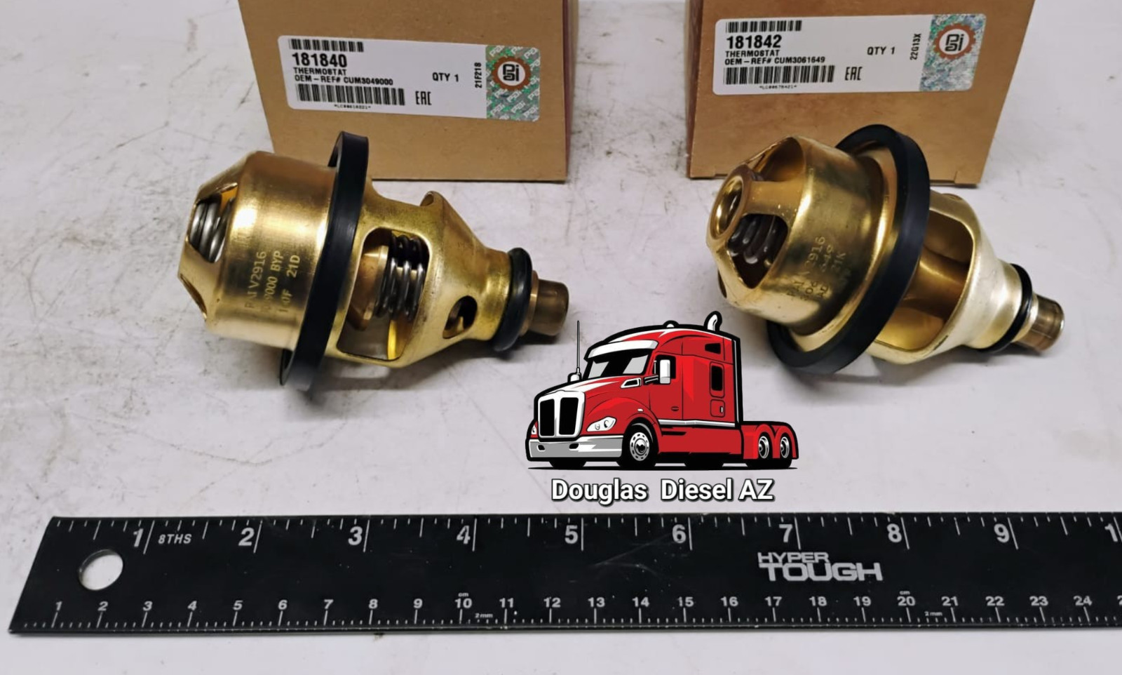 THERMOSTAT KIT for BC IV 88NT 855 PAI BRAND REF# CUMMINS 3049000 3061649 3048999