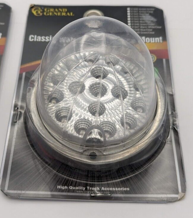 TWO PACK Grand General 81949 Classic Watermelon Surface Mount Turn/Marker Light