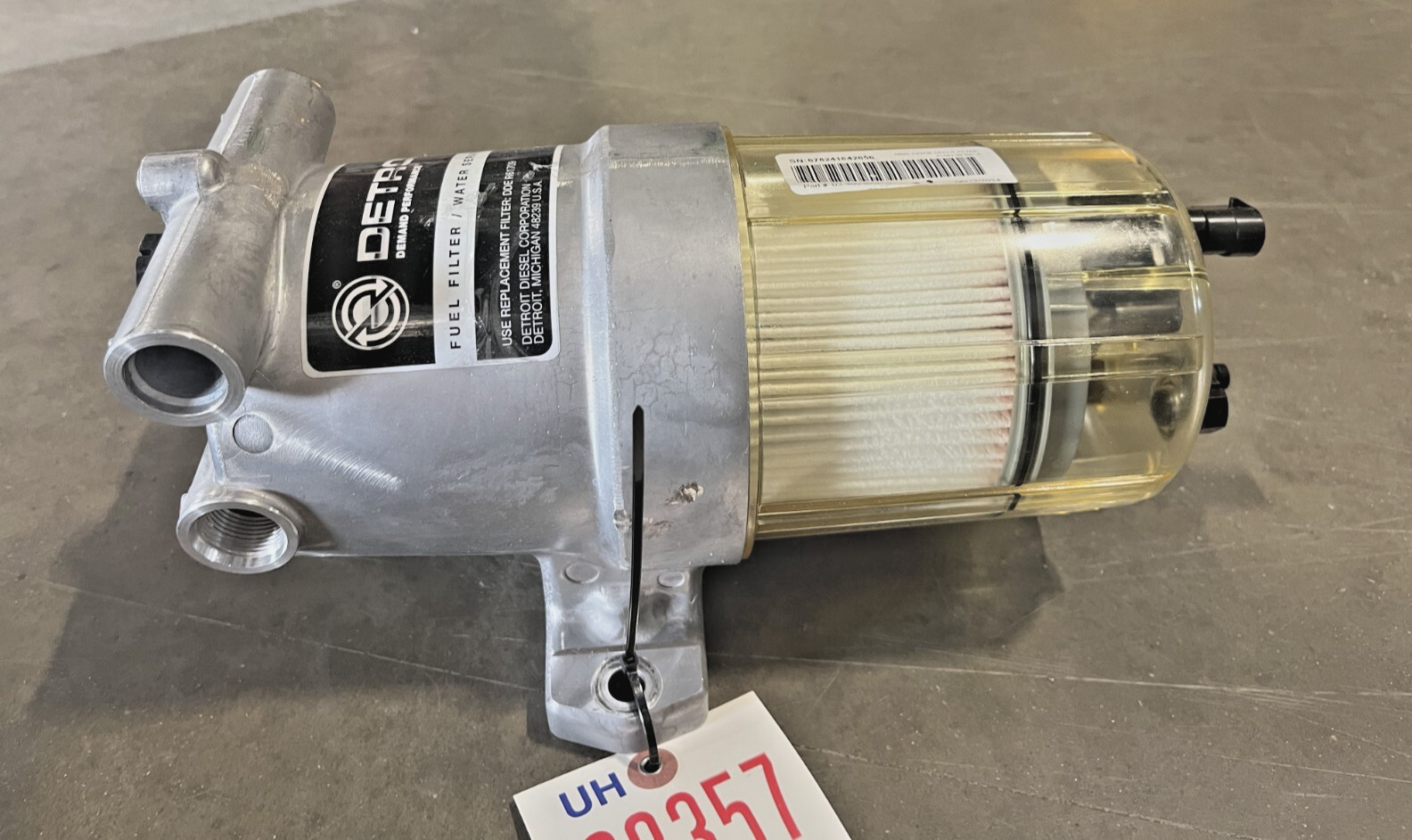 New OEM Detroit 12V Fuel Water Separator 03-40538-010
