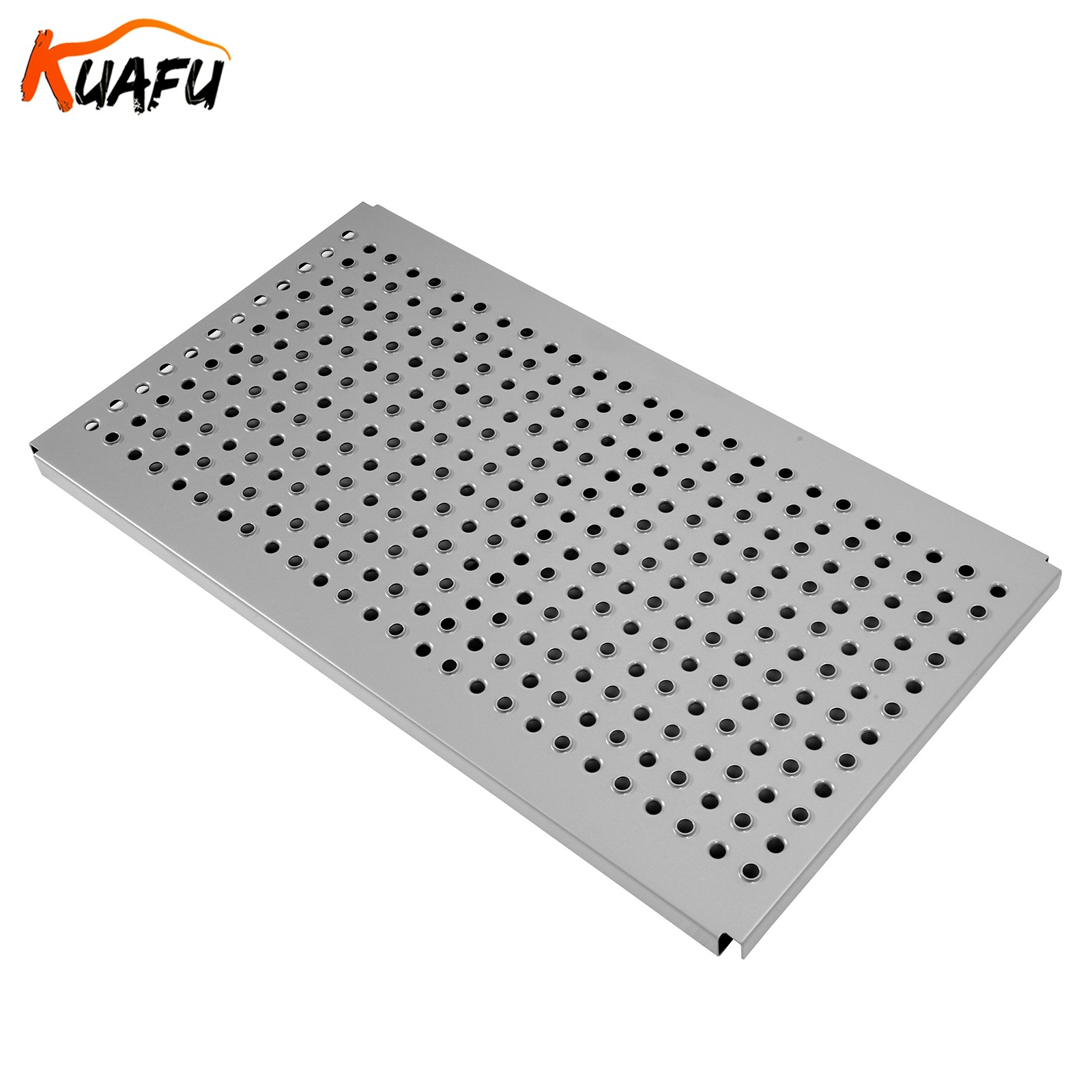 19″x34″ Semi-Truck Deck Plate Silvery Steel For Freightliner Peterbilt Kenworth