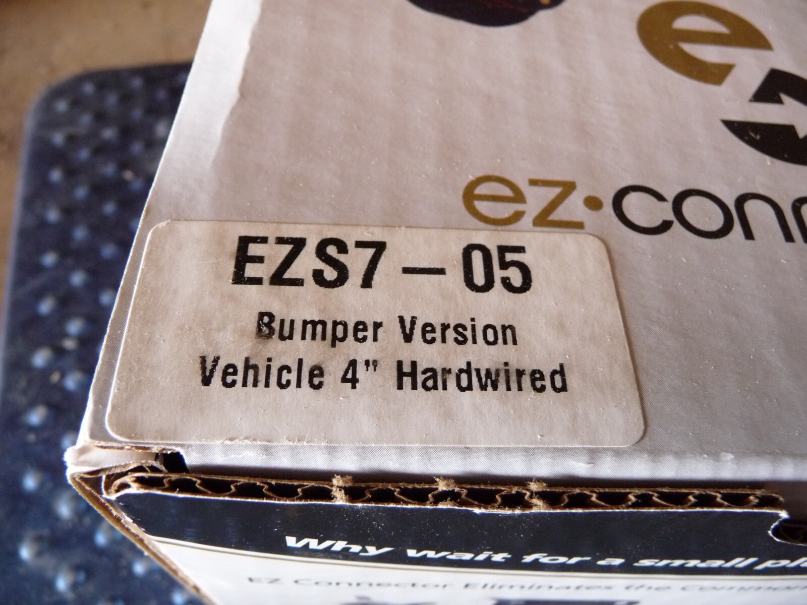DelCity 72200 EZ Connector EZS7-05 4″ Hardwired Bumper Version
