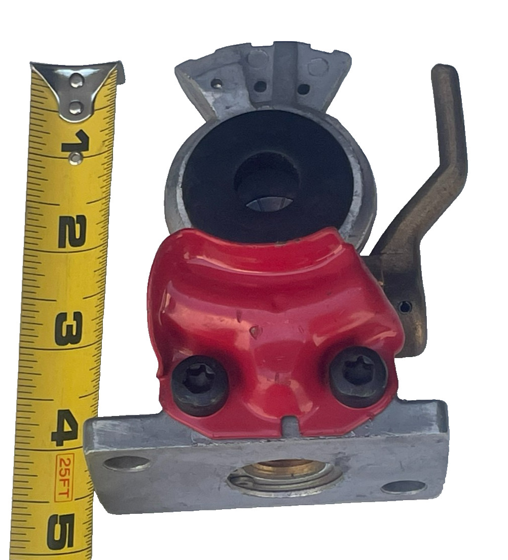 Tramec Sloan Lever Style Shut Off Gladhand, Aluminum, Emergency, Rubber, NOS