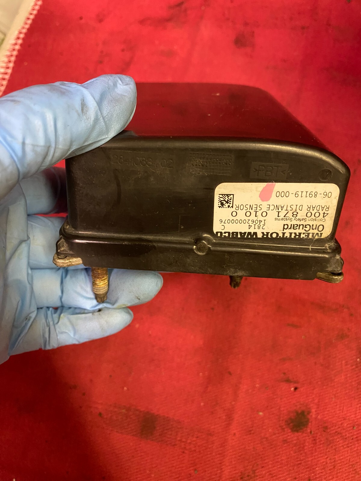 MERITOR WABCO ONGUARD , RADAR DISTANCE SENSOR 400 871 010 0, collision safety