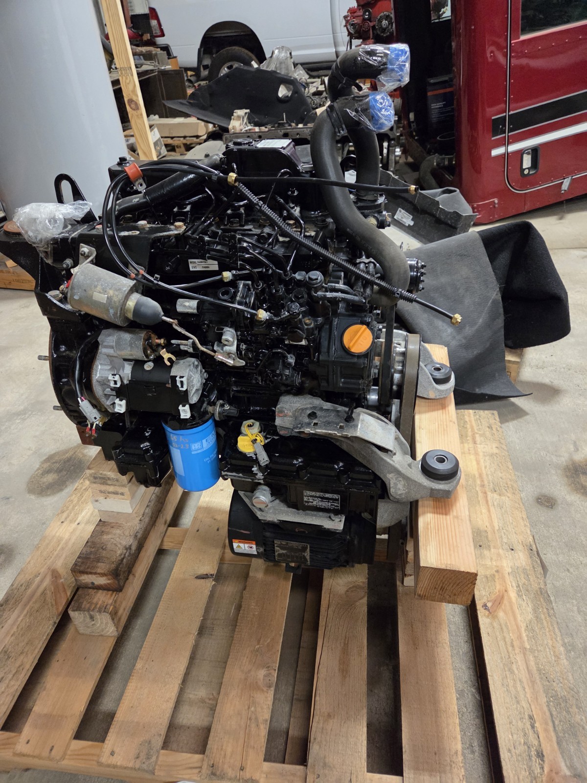 2021 Thermo King C600 Engine Complete With 3,300 Hours 4ANSEA NYDXL02.1NFB