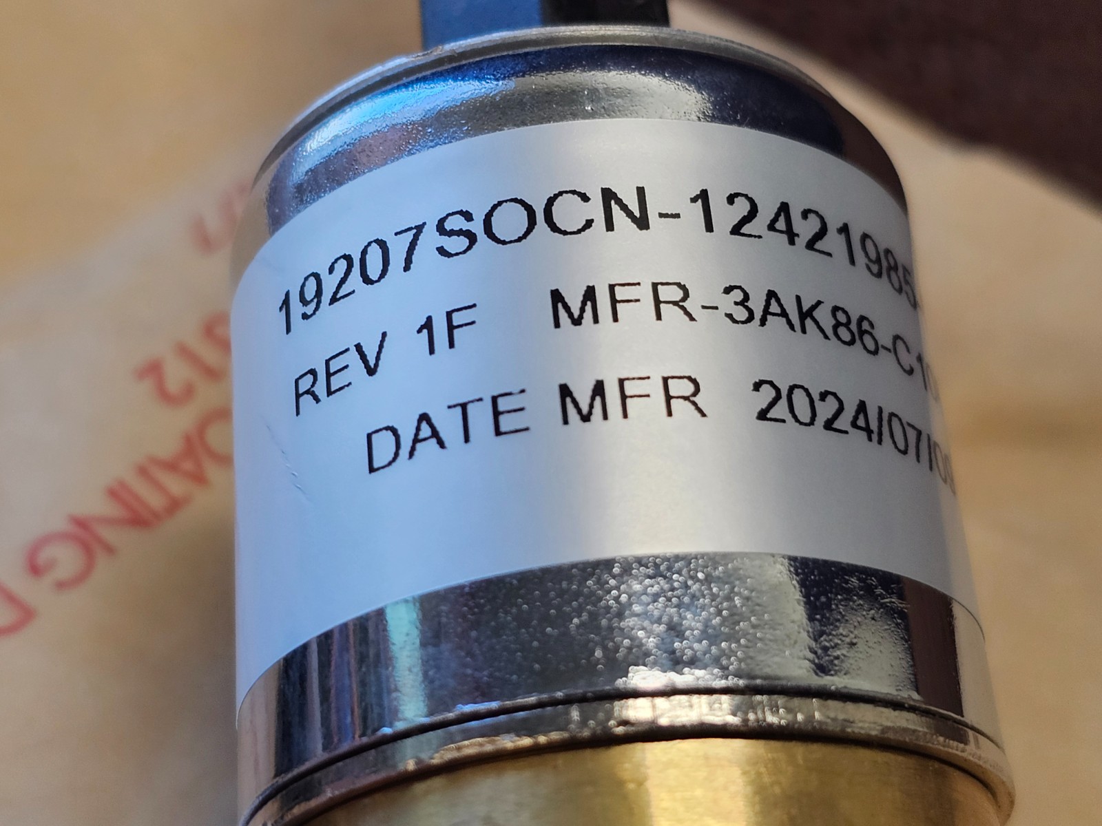 Pacbrake 24V Solenoid Valve Exhaust Engine Brake 1/4″ C10612 12421985 3126B C7