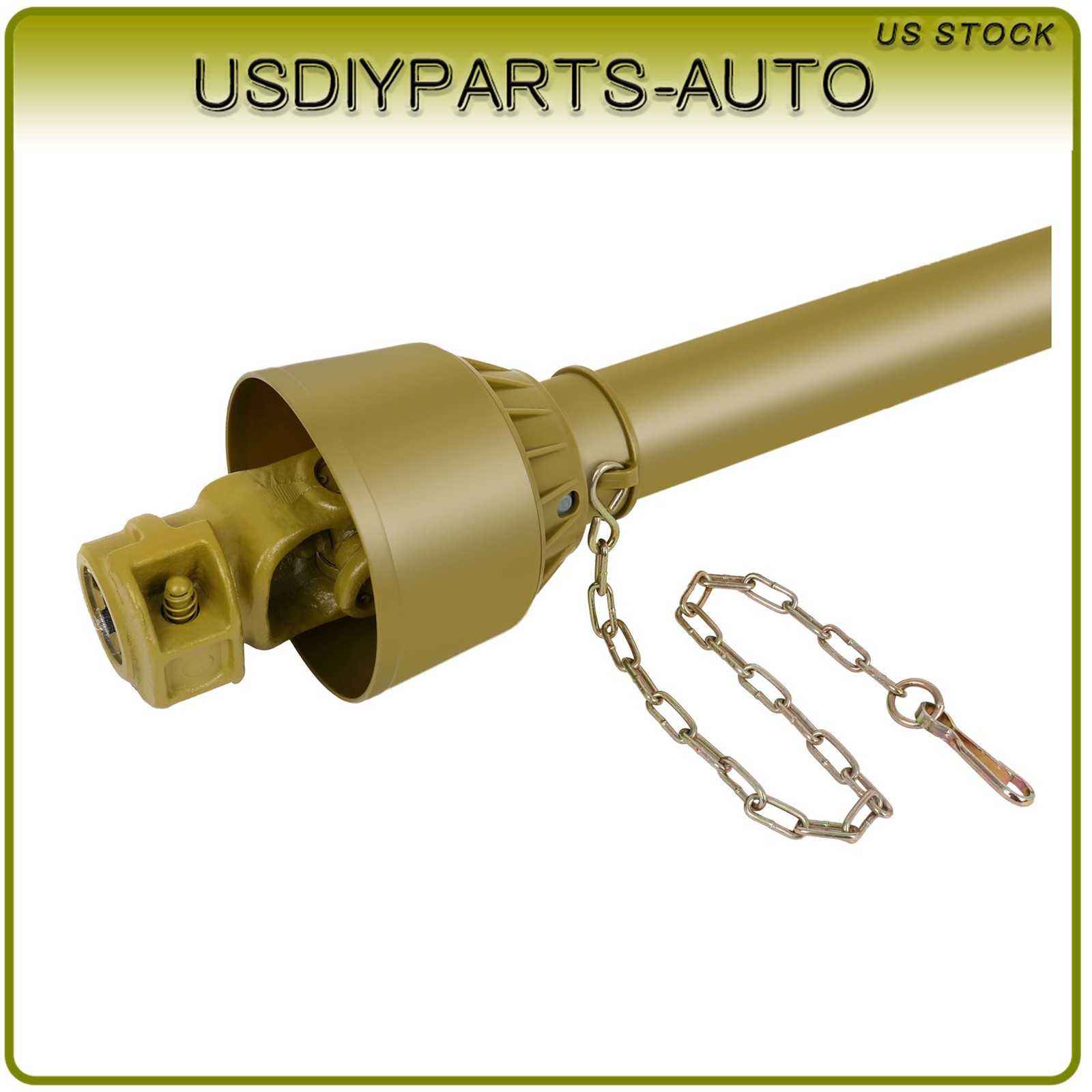 PTO Drive Shaft Fit For T1 Tractor 1-3/8″ x 6 Spline Both End 27 9/16″ 700 mm