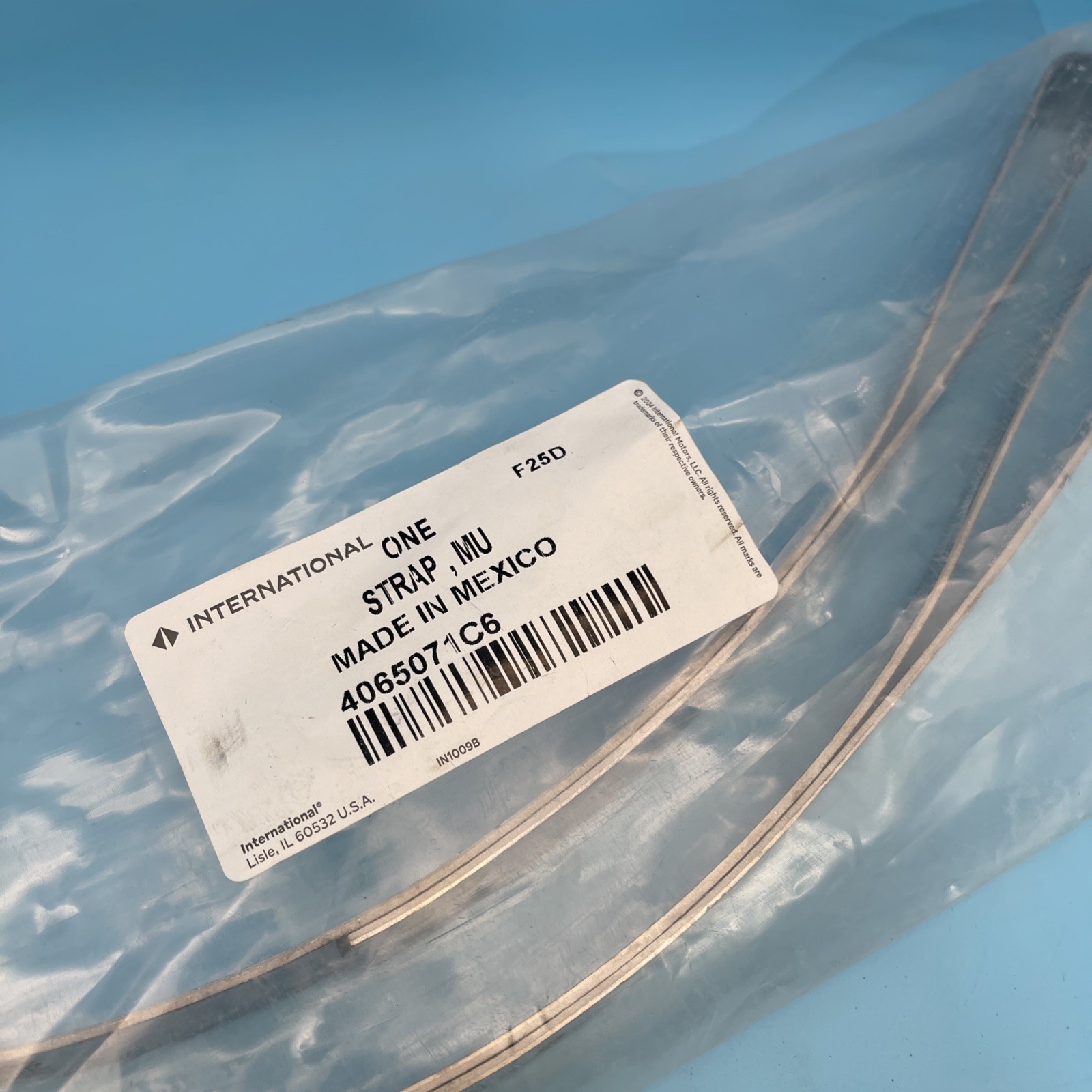 Genuine International NAVISTAR PDC STRAP, MUFFLER SUPPORT 4065071C6 New