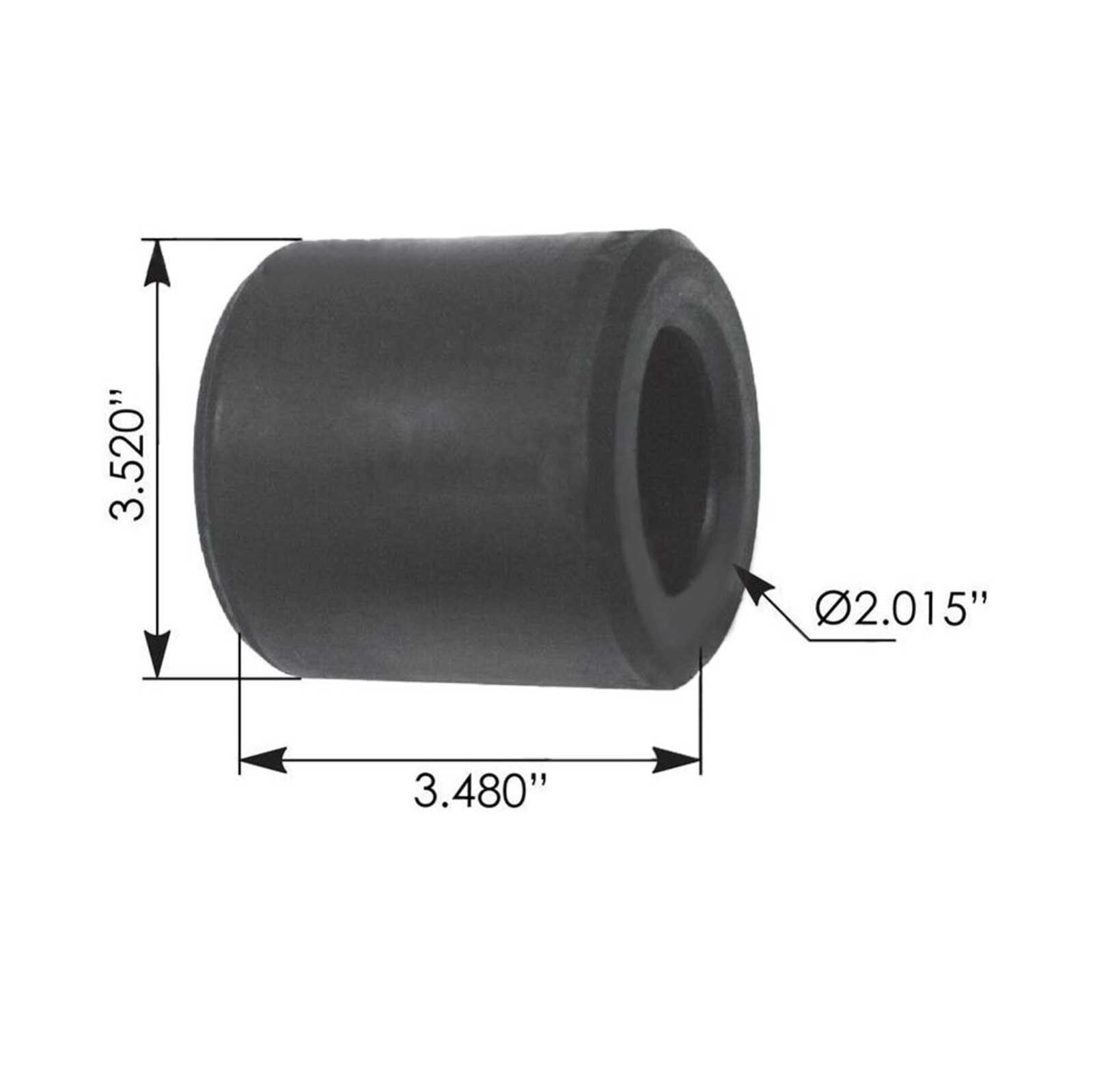 Drawbar Eye Bushing Rubber Premier MPM348