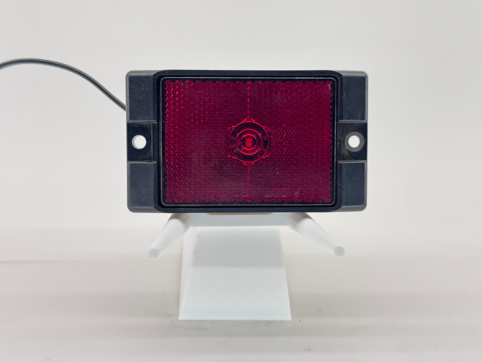 PETERSON M215R 1-1/8″ x 3-1/2″ Red LED Marker Light Rectangular Hardwired NOS