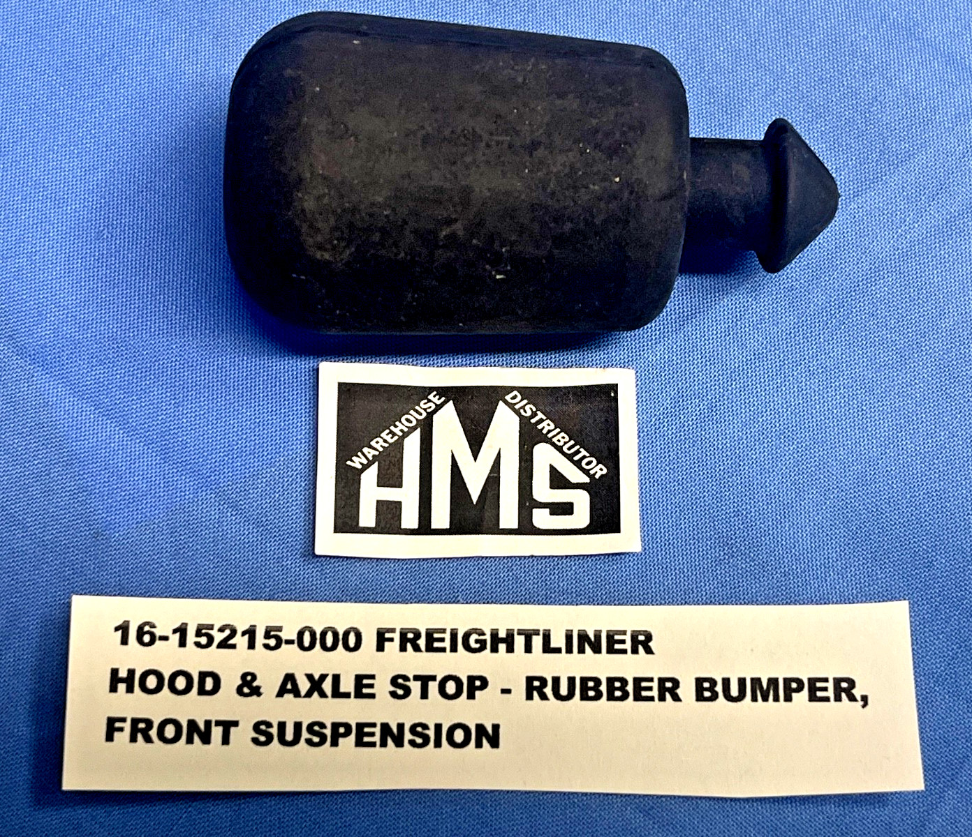 16-15215-000 FREIGHTLINER HOOD & AXLE STOP – RUBBER BUMPER, FRONT SUSPENSION