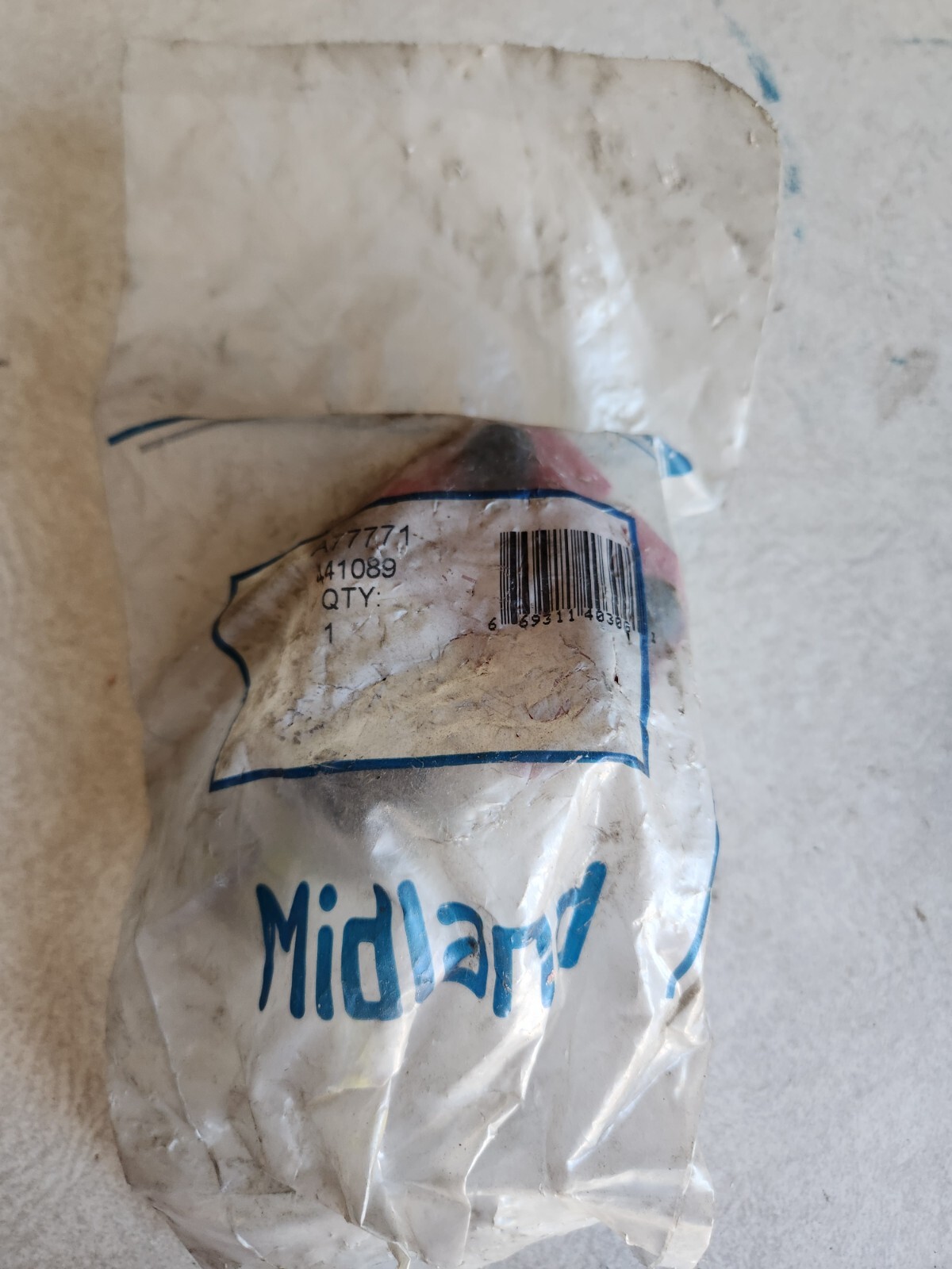 Haldex A77771 Emergency Air Brake Gladhand Coupling Red Cast Iron