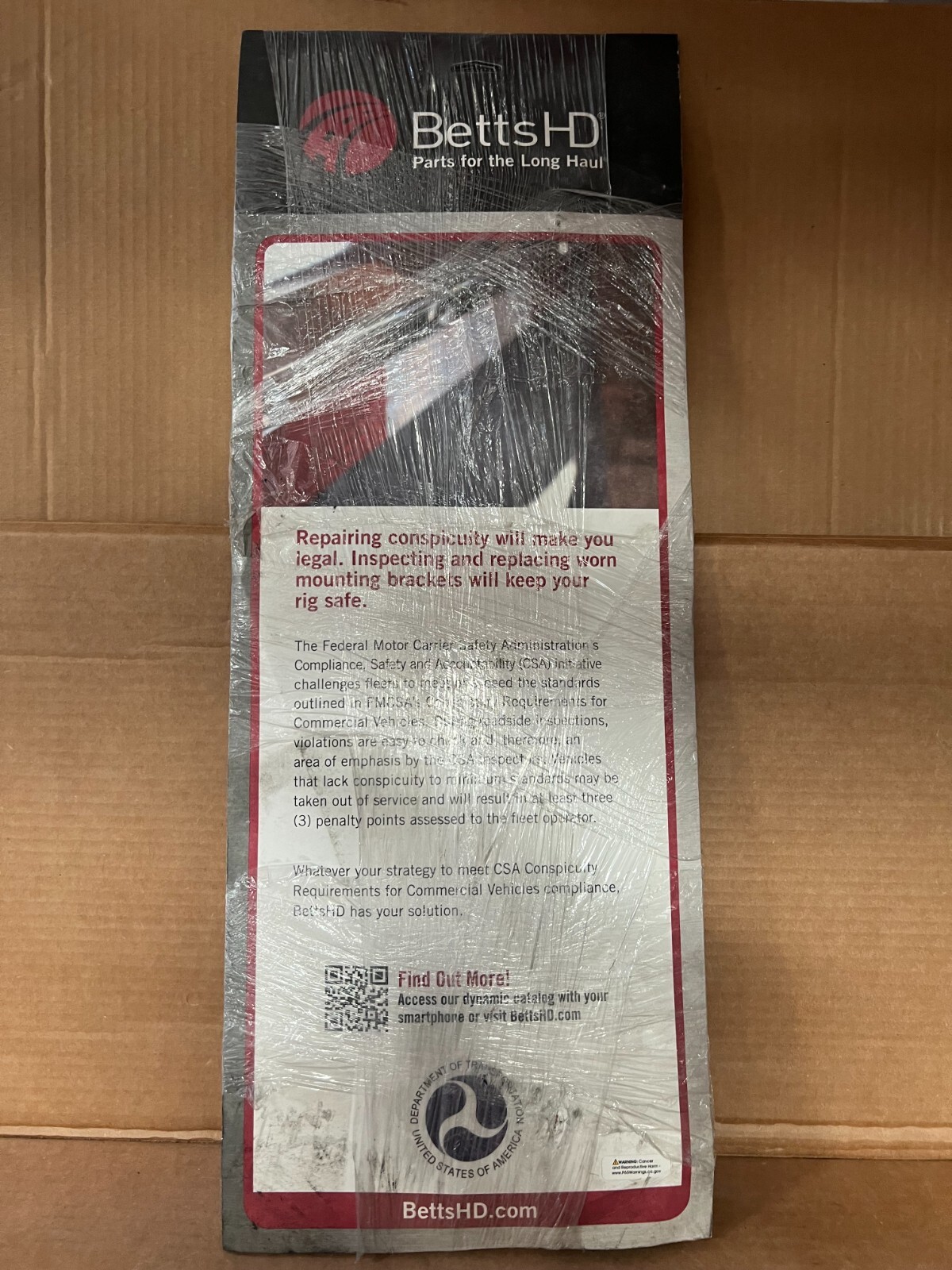 Betts HD RT35 Reflective Tape Strips Flap RT35