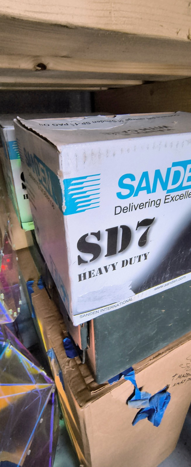 Sanden, 4666 Compressor – NEW OEM