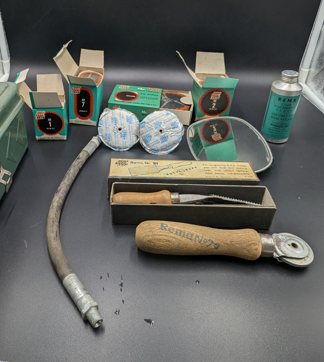 OEM Vintage Rema Tube Repair Kit Semi Truck Tires Made in Germany