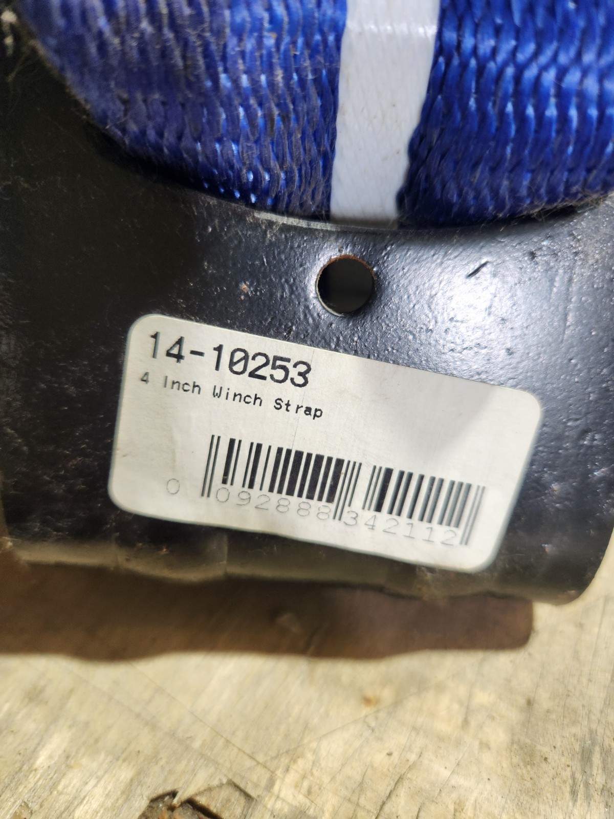 Ancra 14-10253 Blue Tie Down Ratchet Strap 4” x 27”