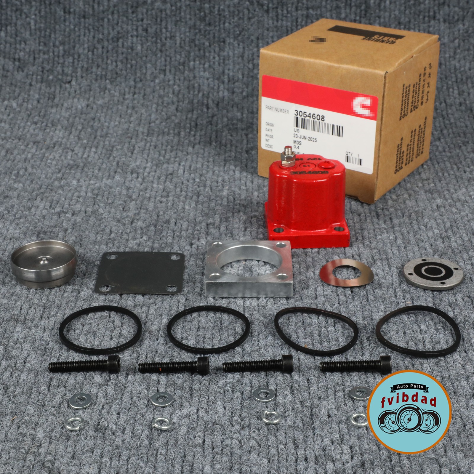 New 180204 Fuel Shutoff Valve 3054608 209940 Fits For Cummins N14 PAI Solenoid