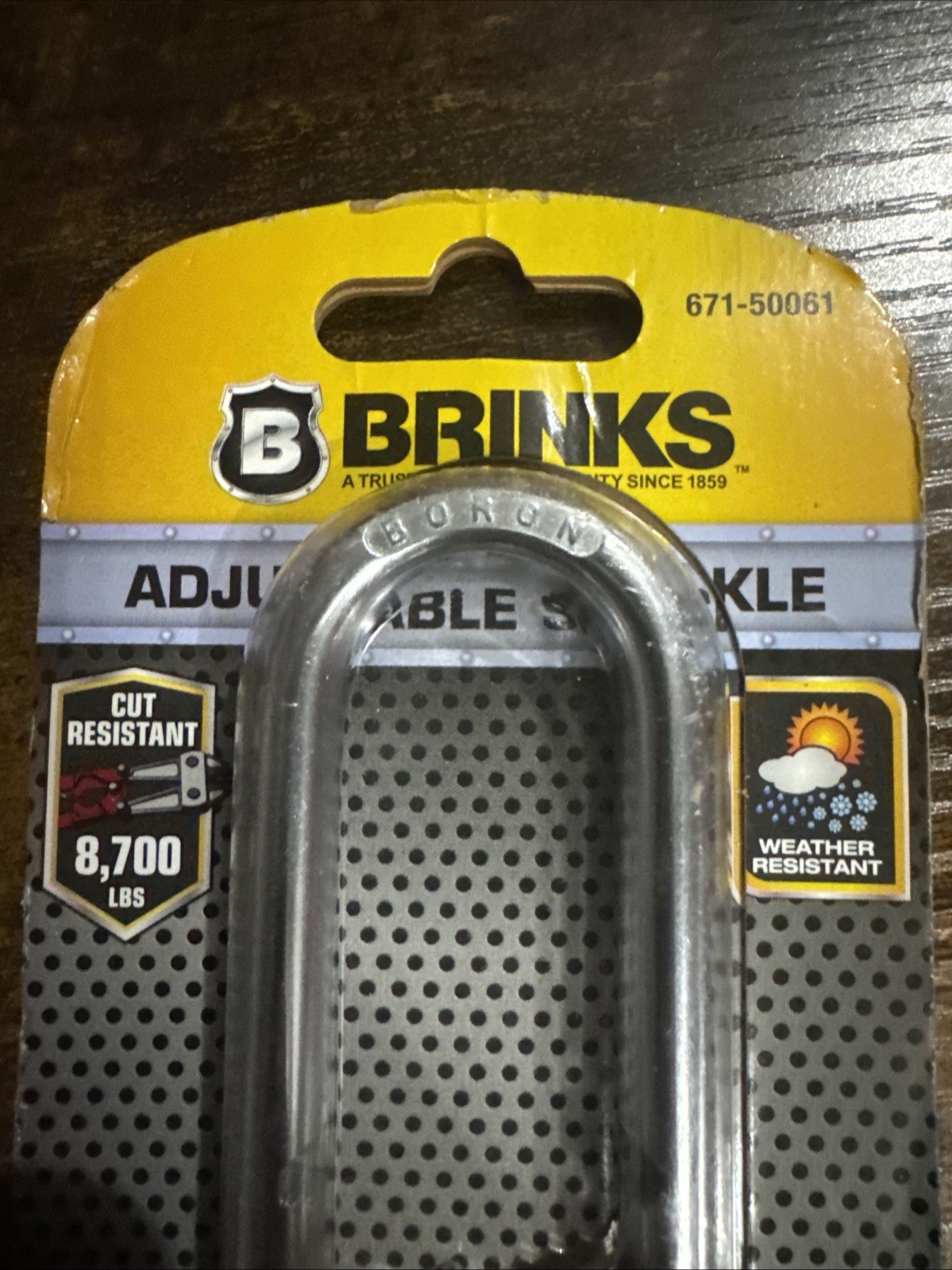Brinks 671-50061 Home Security Commercial 50mm Brass Solid Body Lock Adjustable