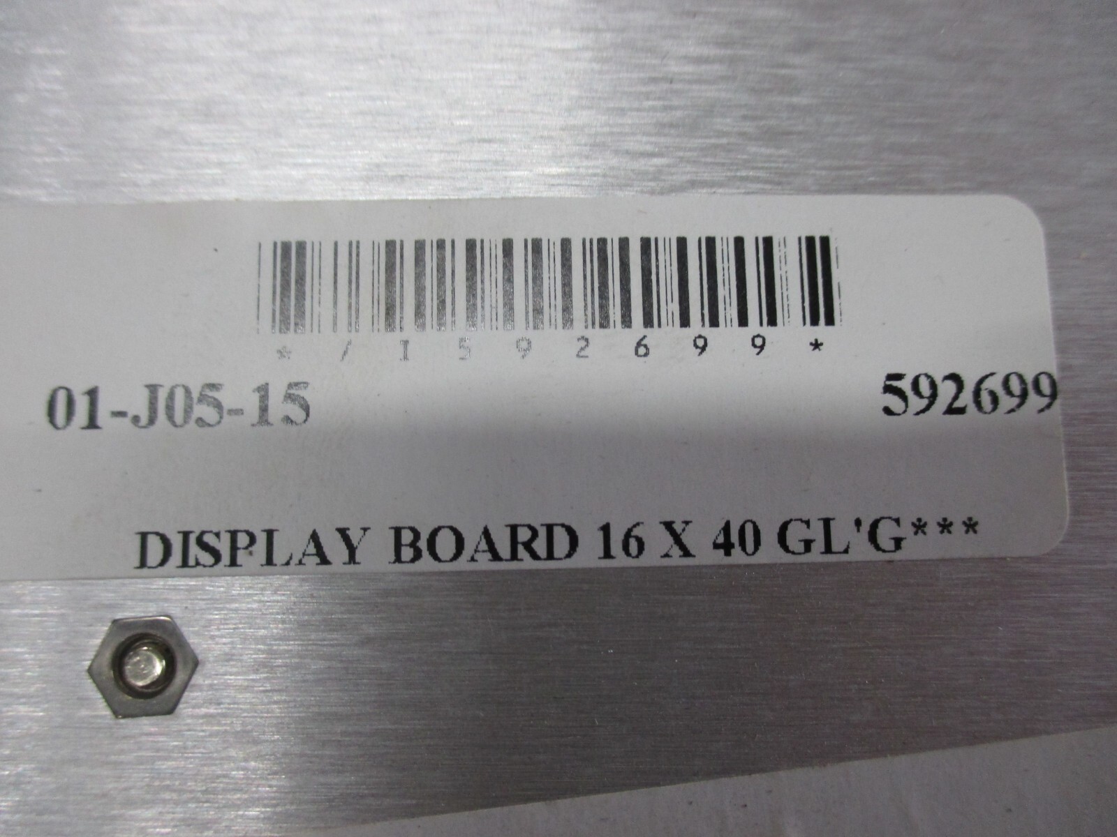 LUMINATOR 506741001 DISPLAY BOARD 16X40 ASM 17744-1539 GILLIG 82-31650-000 NEW
