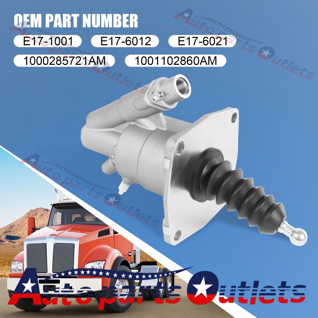 New Clutch Servo 1001102860AM 1000285721AM E17-6012 Fits For Kenworth T680 T880