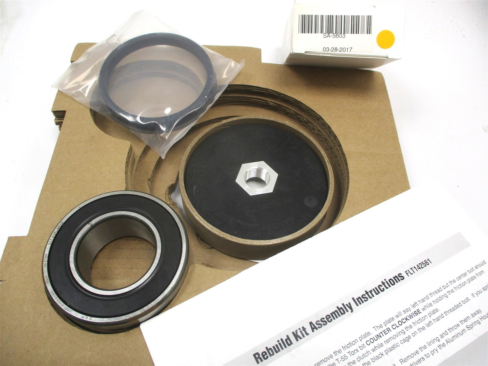 FLT14256148 NEW FLEETRITE FAN CLUTCH GOLD TOP REBUILD KIT FLT142561 14-256-1