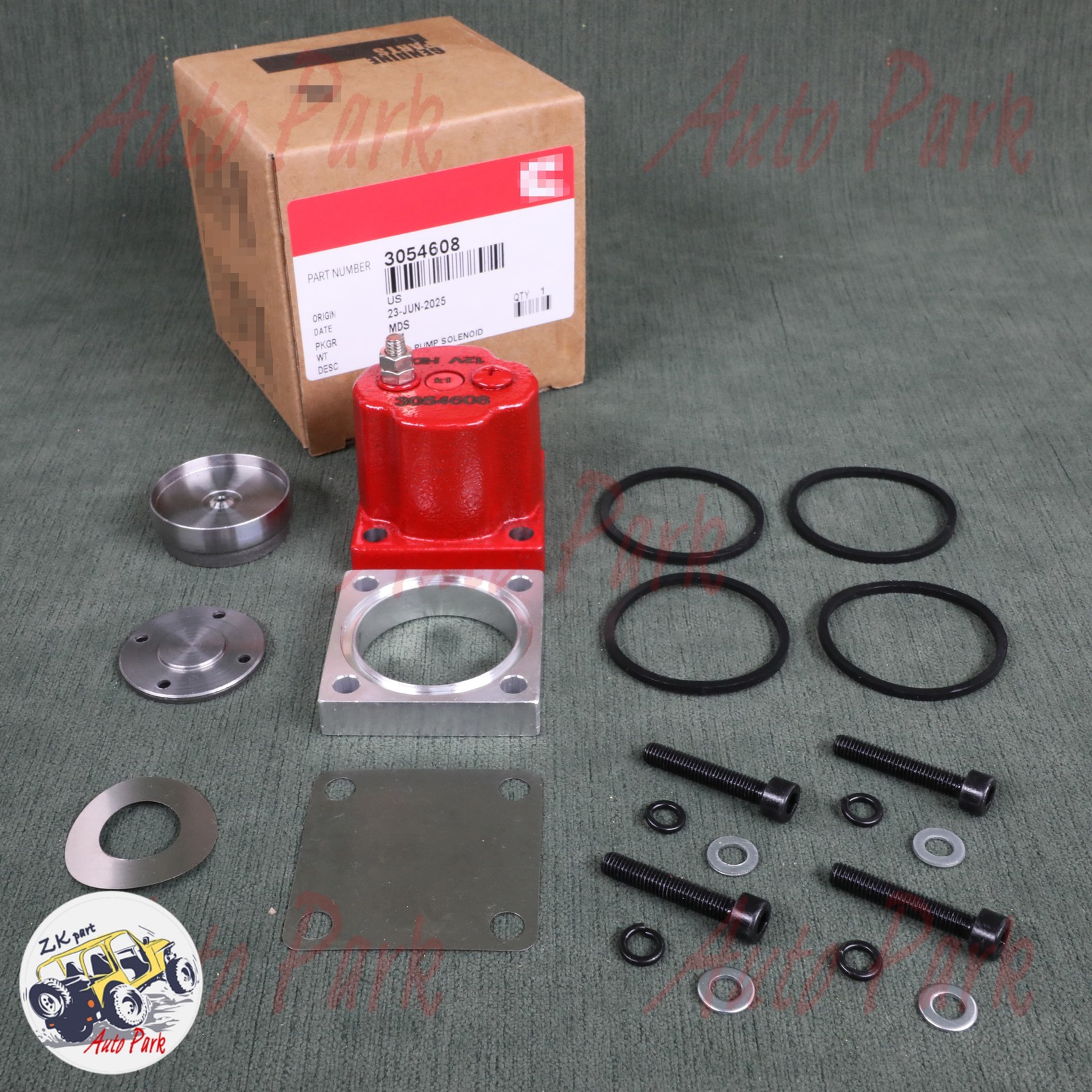GENUINE OEM 4024808 Fuel Solenoid Coil for Cummins PTG Fuel Systems 3054608