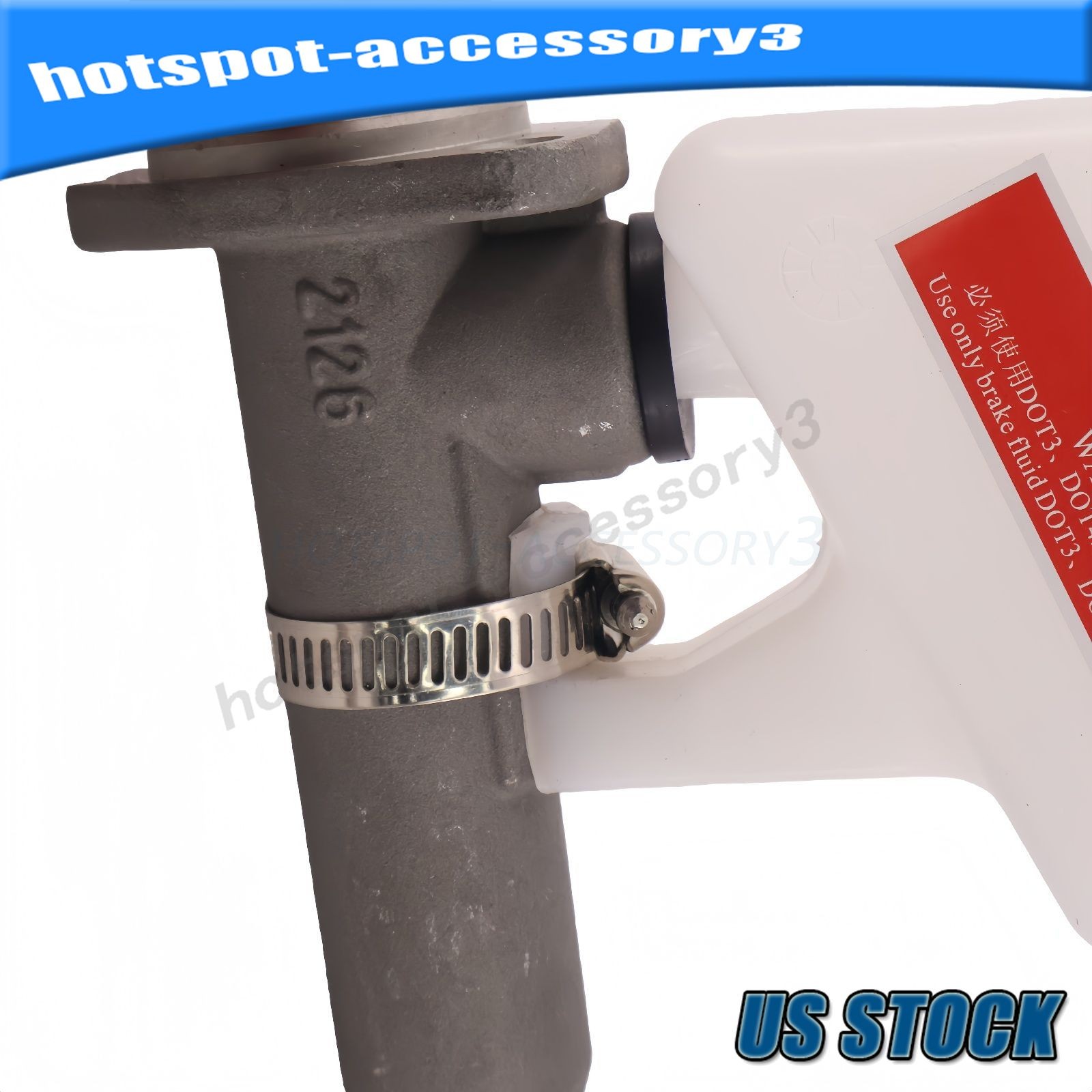 Clutch Master Cylinder Fits PACCAR E17-6011 1000284701AM Reservoir