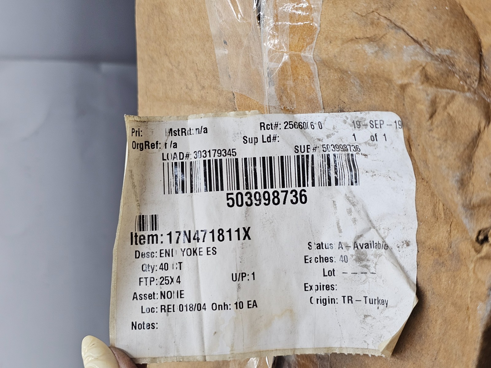 MERITOR 17N 4 7181 1X End Yoke ES Replaces Dana Spicer 6-4-7181-1X