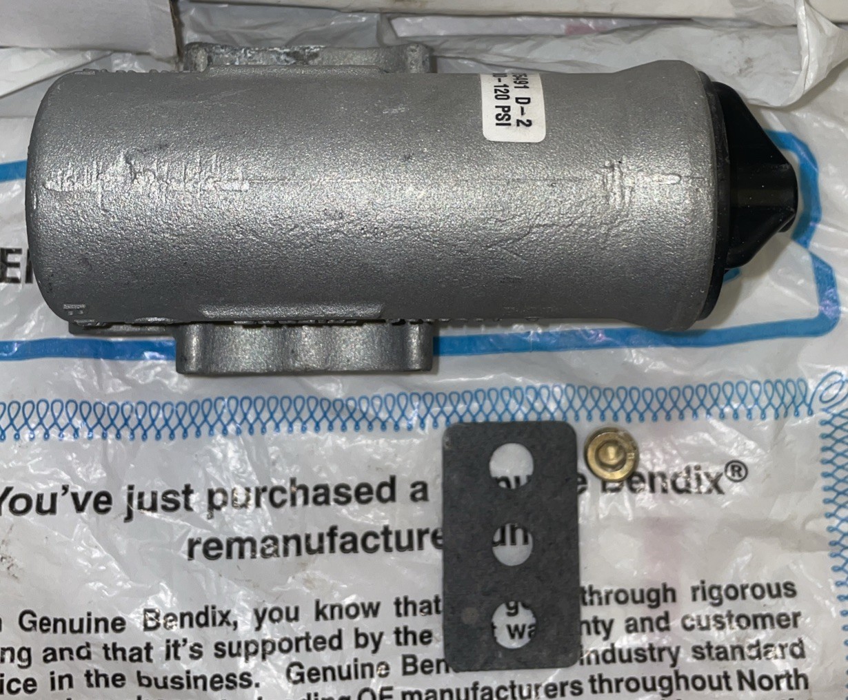 BENDIX REMAN CORELESS D-2 GOVERNOR VALVE – OR275491X
