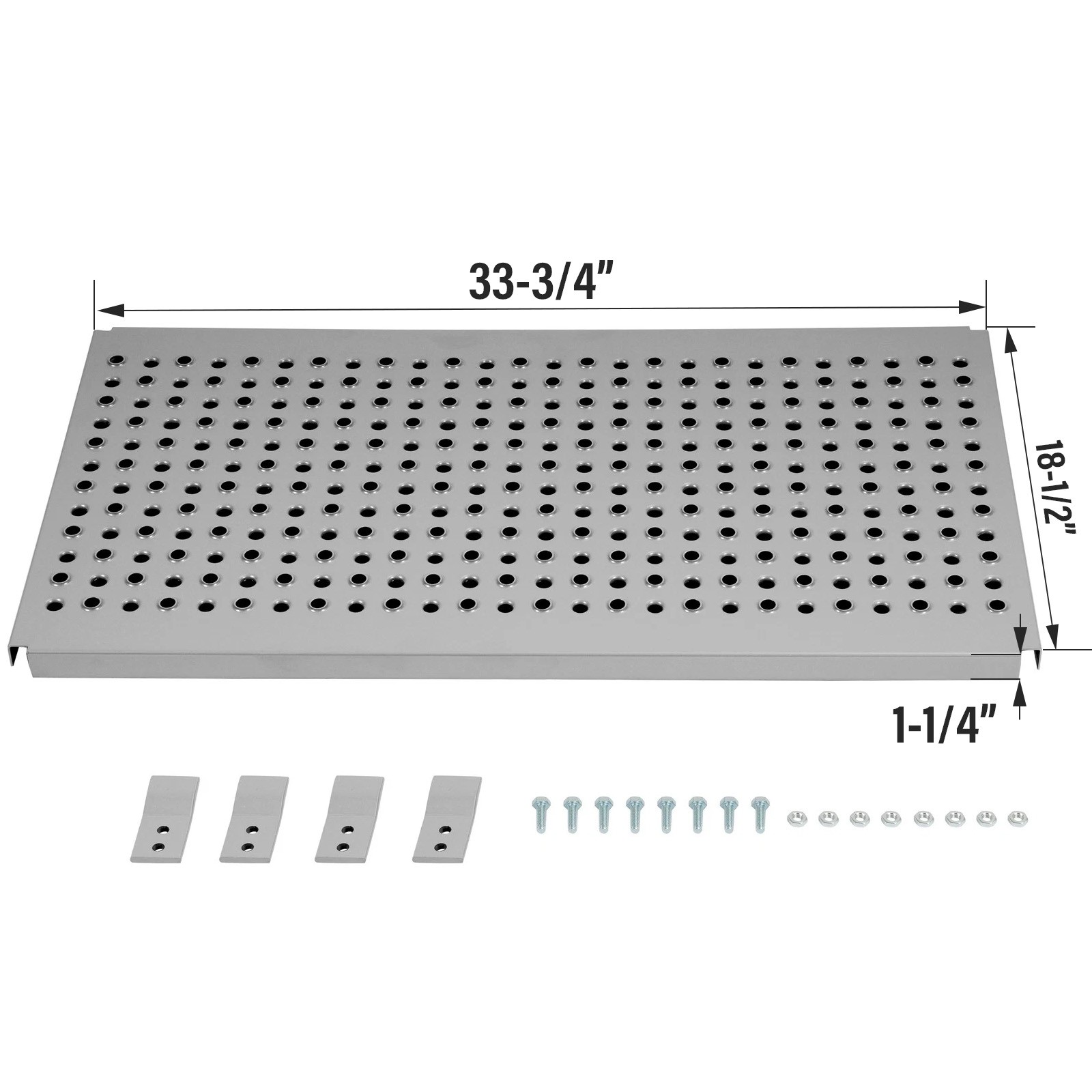 Universal 19″x34″ Semi-Truck Deck Plate For Freightliner Peterbilt Kenworth