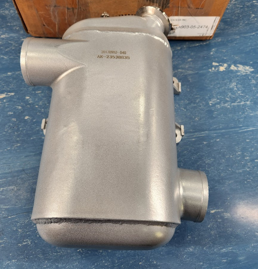 Detroit EGR Exhaust Gas Cooler S60 60 Series 2004-07 12.7L 14.0L E23538835