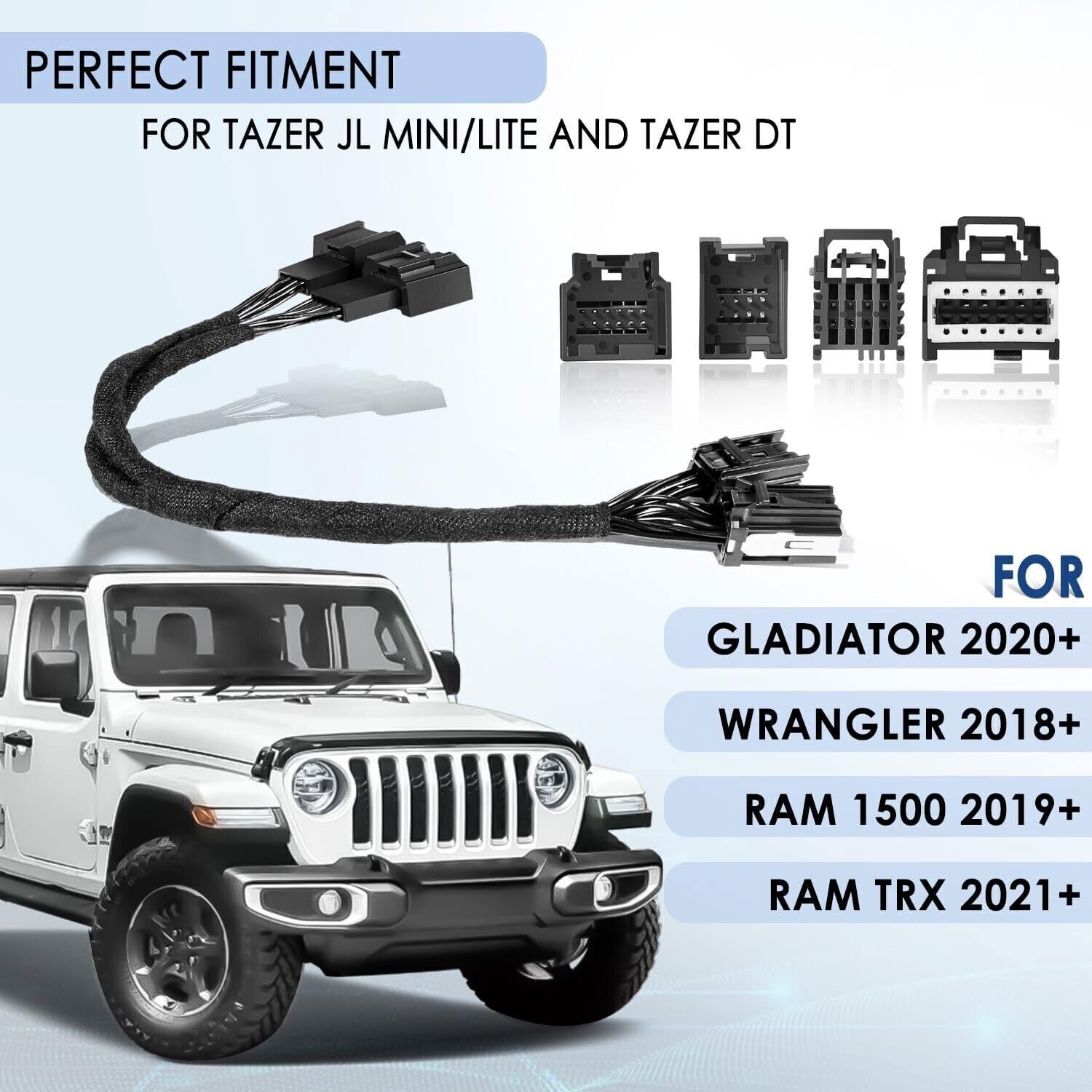 SGW Extension Cable for Tazer JL Mini/Lite and Tazer DT for Jeep 2021-2022