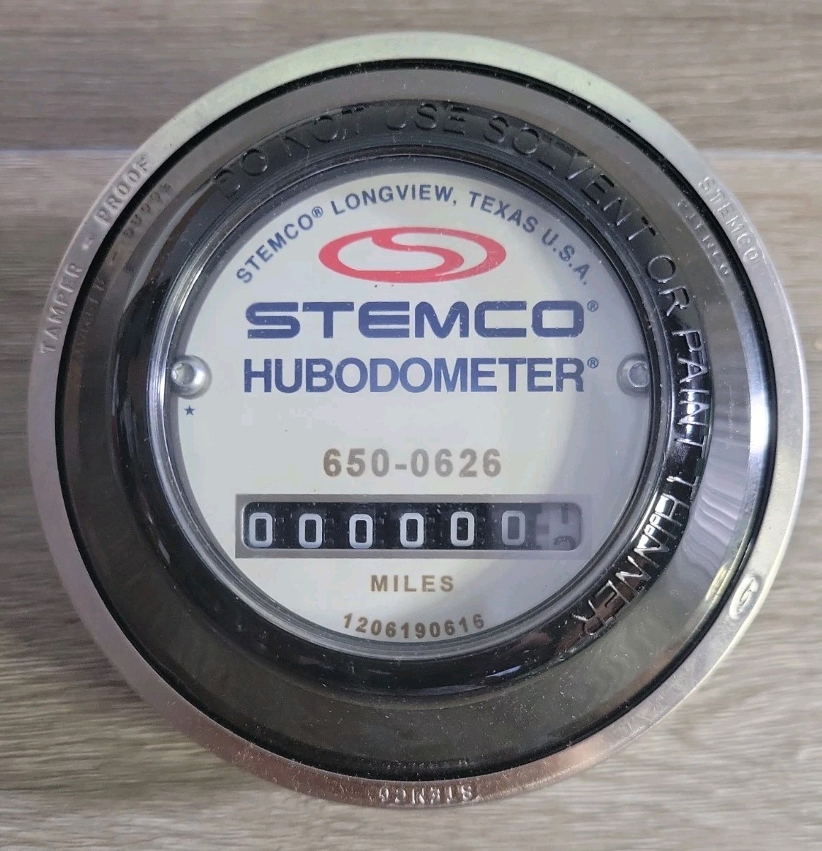 Stemco 650-0626 Hubodometer 255/70R22.5 Mechanical 570 revolutions/mile