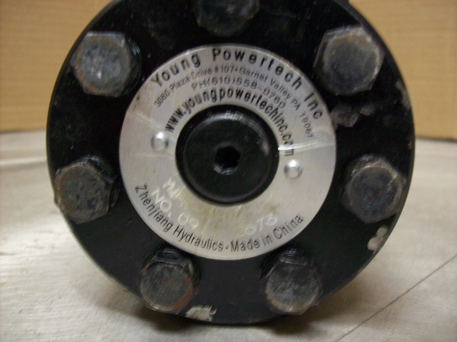 Young Powertech Hydraulic Drive Motor YMPH-50-HZ-K-P Made by Zhenjiang in CHINA
