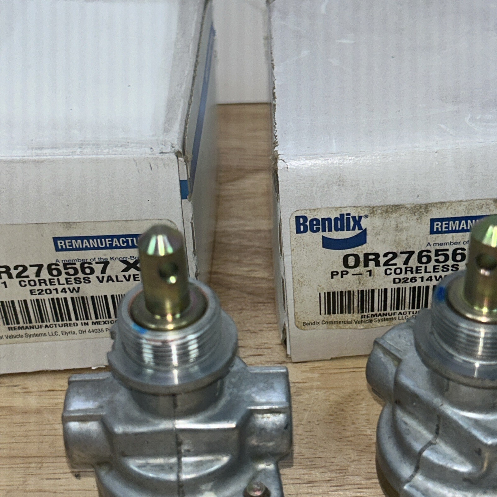Lot Of 3 Bendix Dash Control Valve OR276567X PP-1 New Old Stock OEM