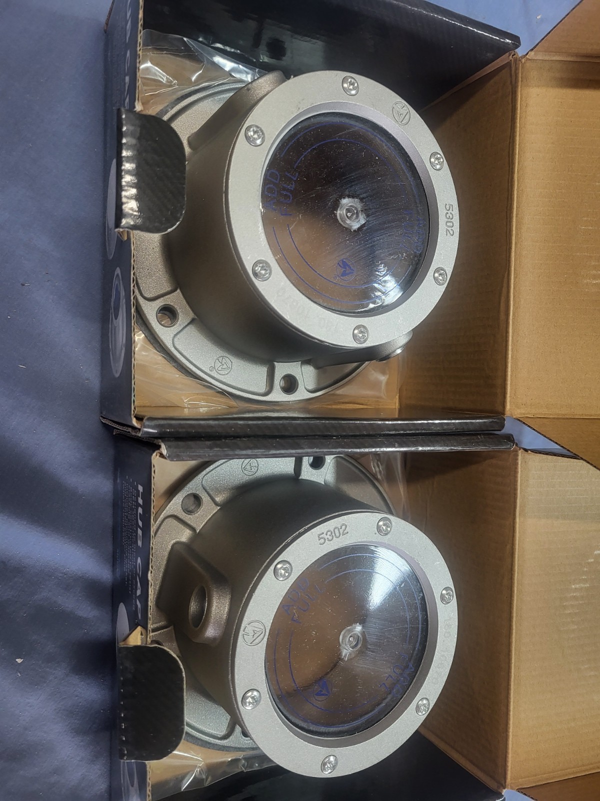 Lot of 2 Automann 180.10670 Hub Cap Stemco Type Hendrickso
