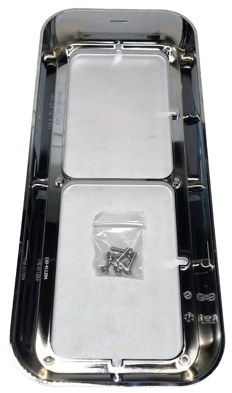 New Flyer 015705 Sm Rect Bezel with Screws