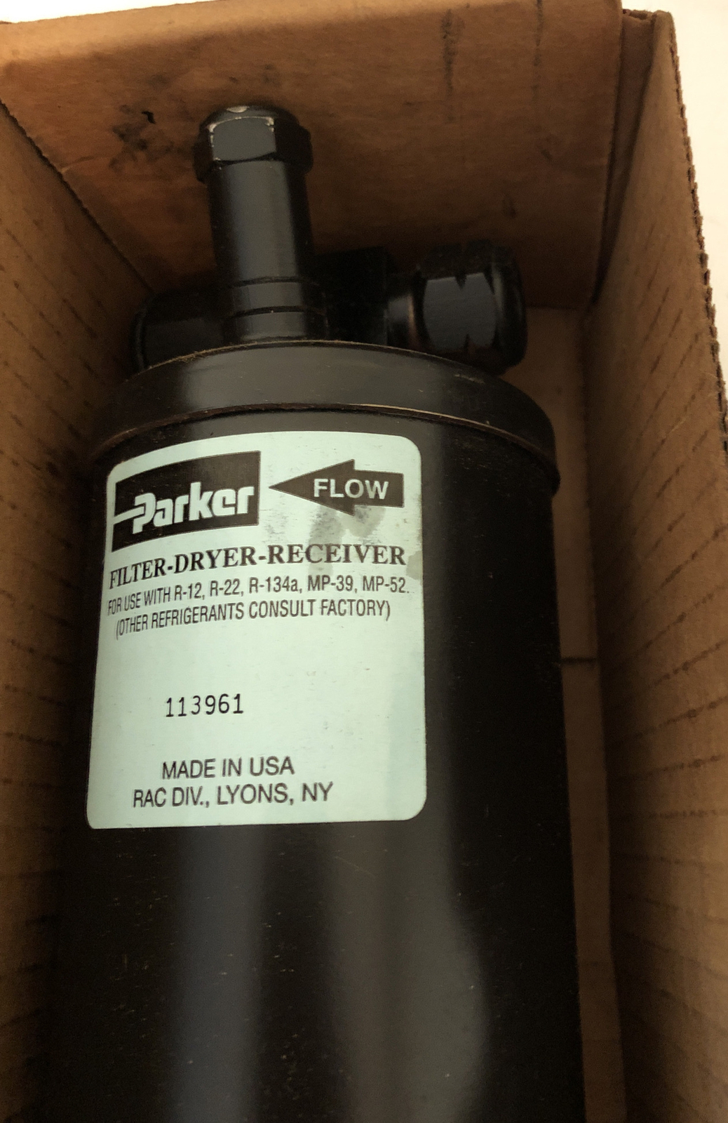GENUINE INTERNATIONAL FLEETRITE 454613C1 RECEIVER DRIER FILTER NEW OEM