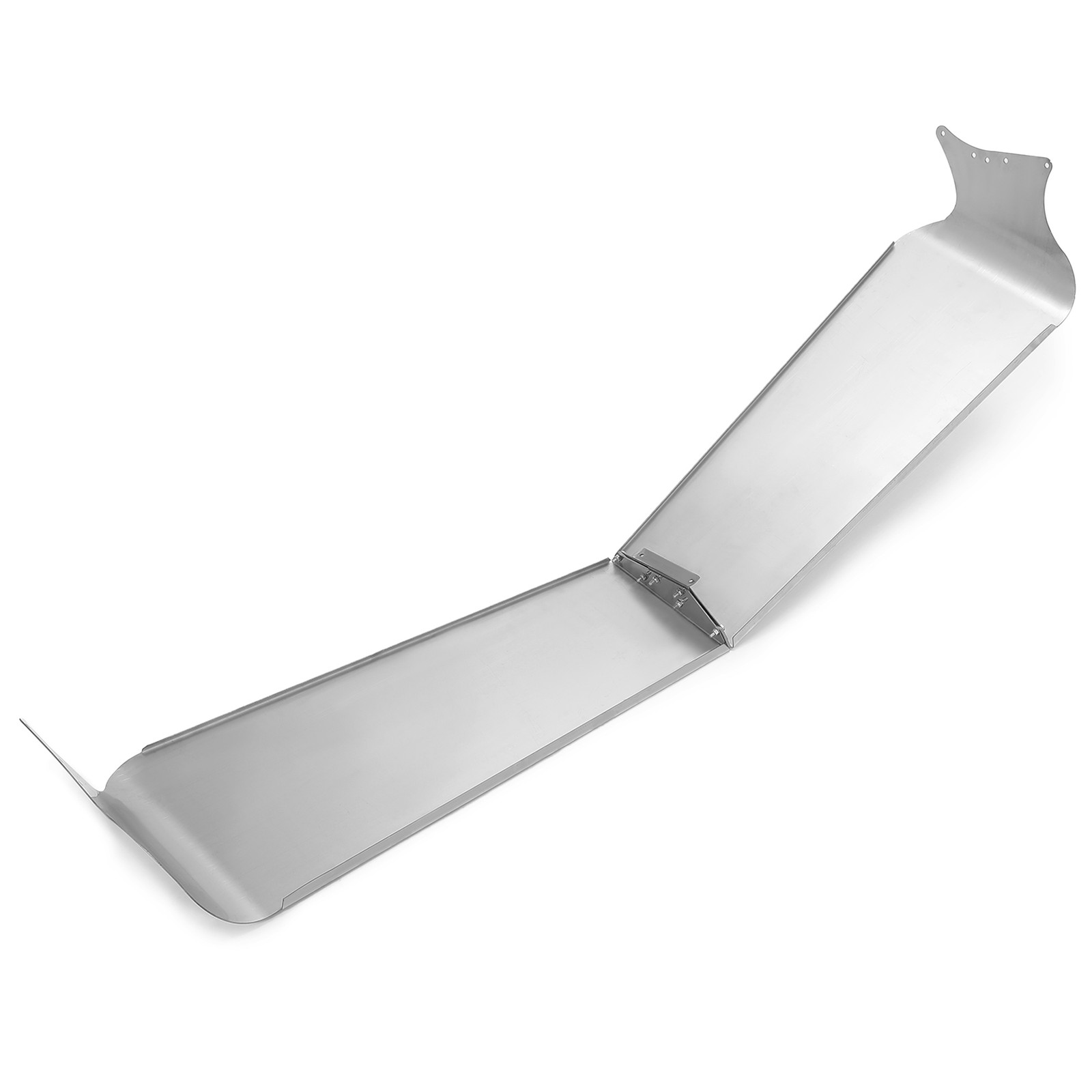 For Peterbilt 377 378 379 335 386 Silver 13″ Drop Sun Visor 304 Stainless Steel