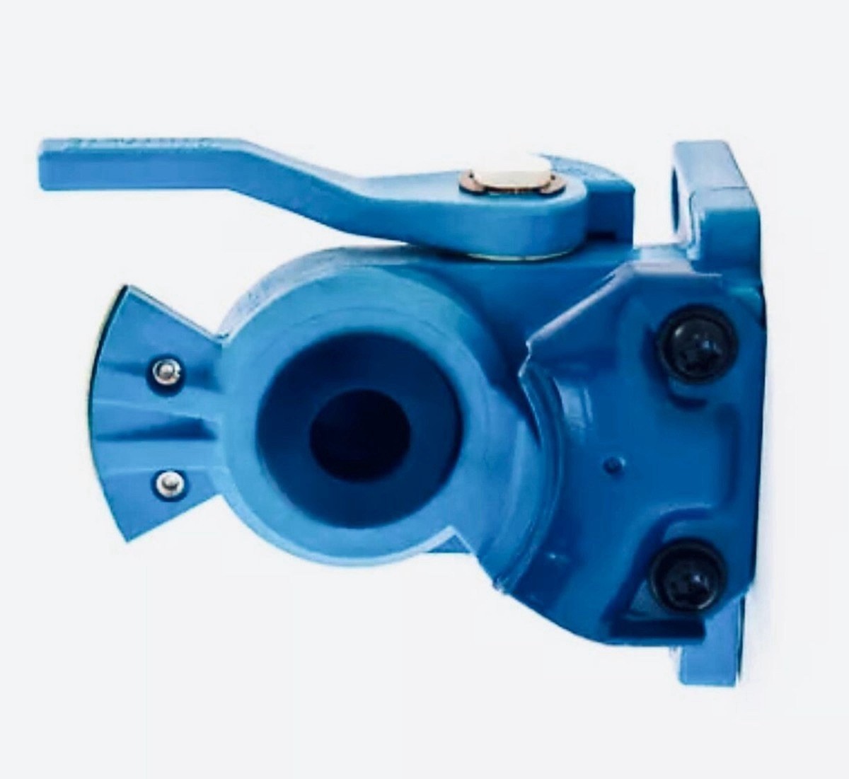 Tramec Sloan GH1004 Lever Style Shut Off Gladhand, Composite, Service, Blue Poly