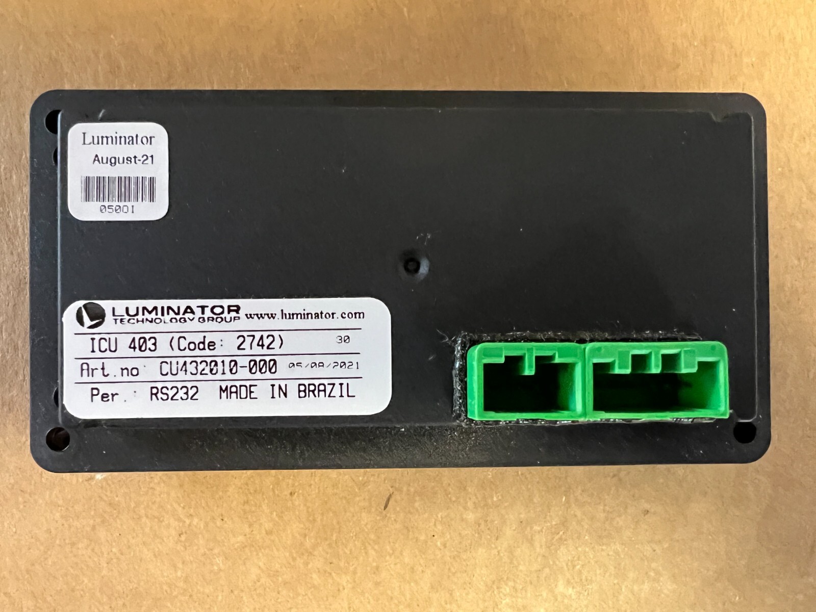 LUMINATOR, ICU 403, OPERATOR CONTROL UNIT, NEW IN OPEN BOX! MAKE OFFER!