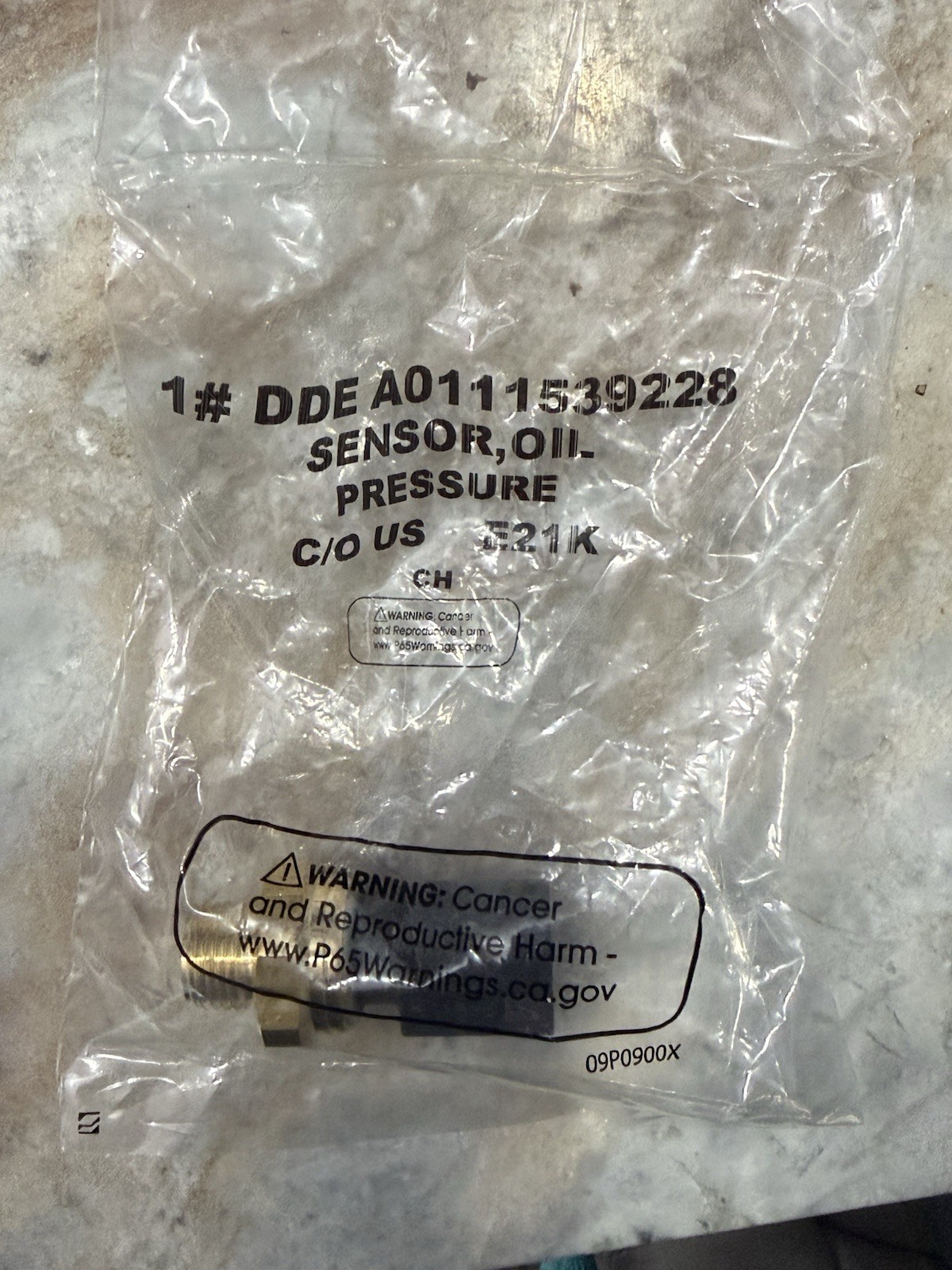 OEM Detroit Diesel DD13 DD15 DD16 Oil Pressure Sensor A0111539228