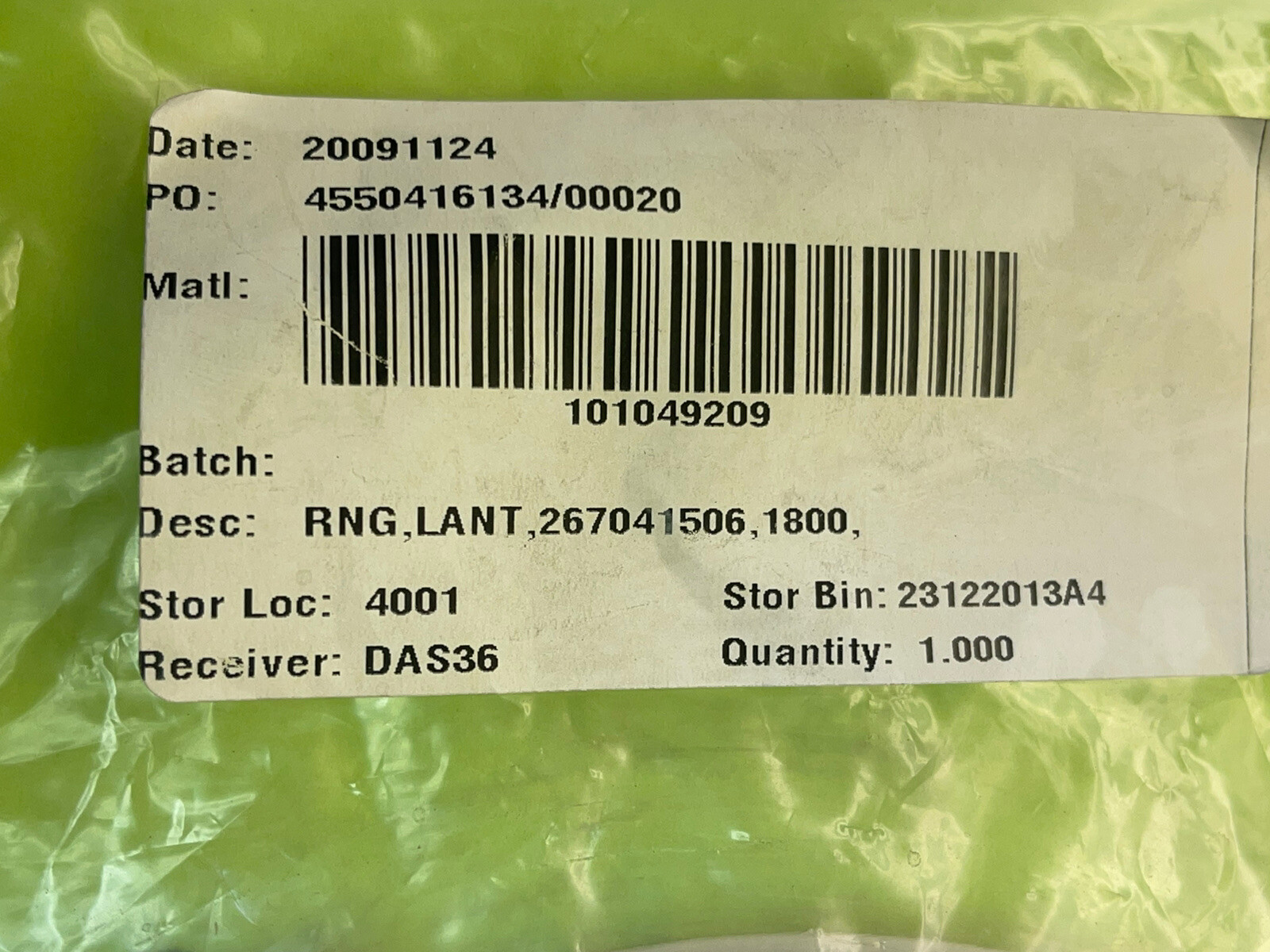Ir Lantern Ring 85 Od 7 5 16Id 1 2 Thk