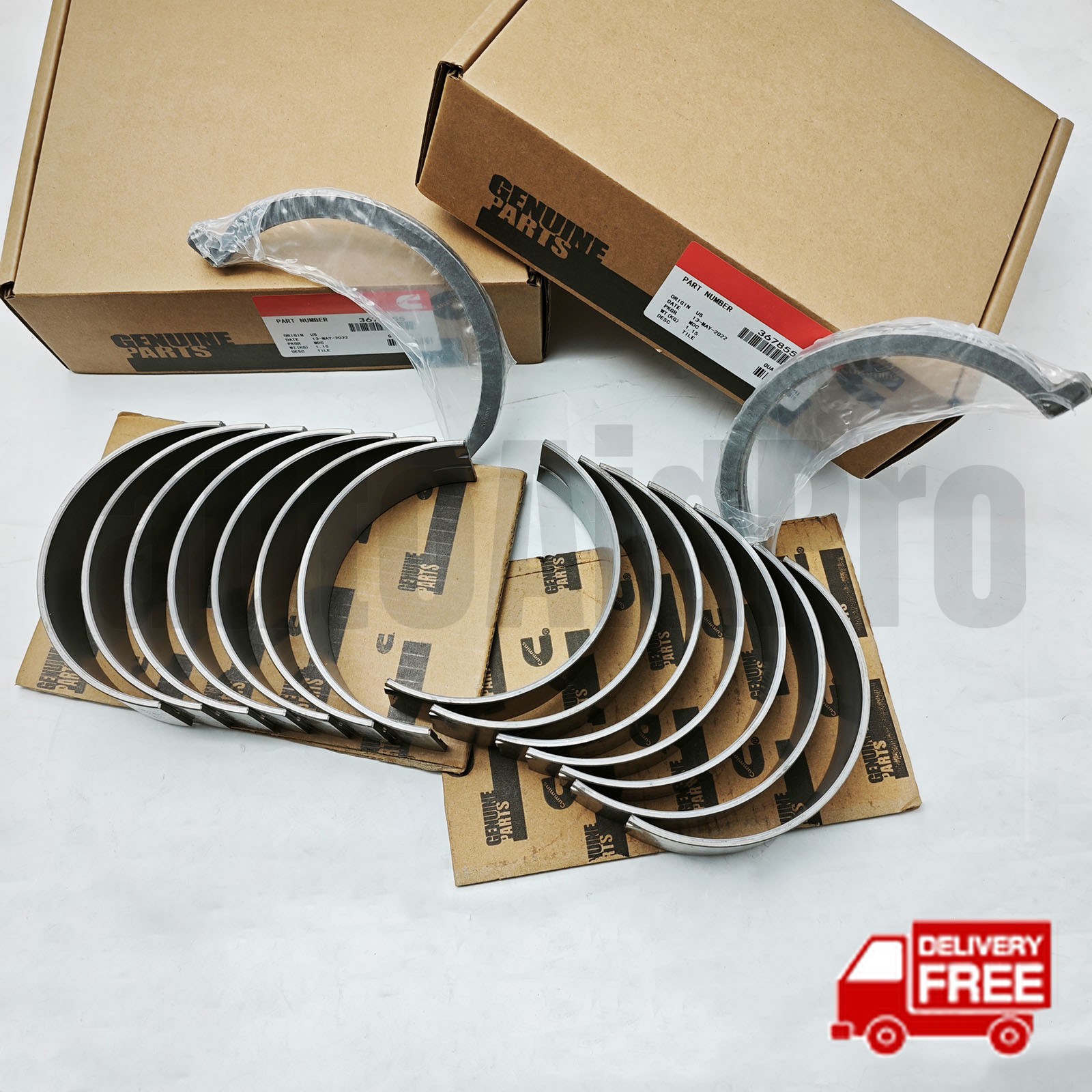 Brand new 3678555 Standard Main Bearing Kit for Cummins ISX. PAI 3800298