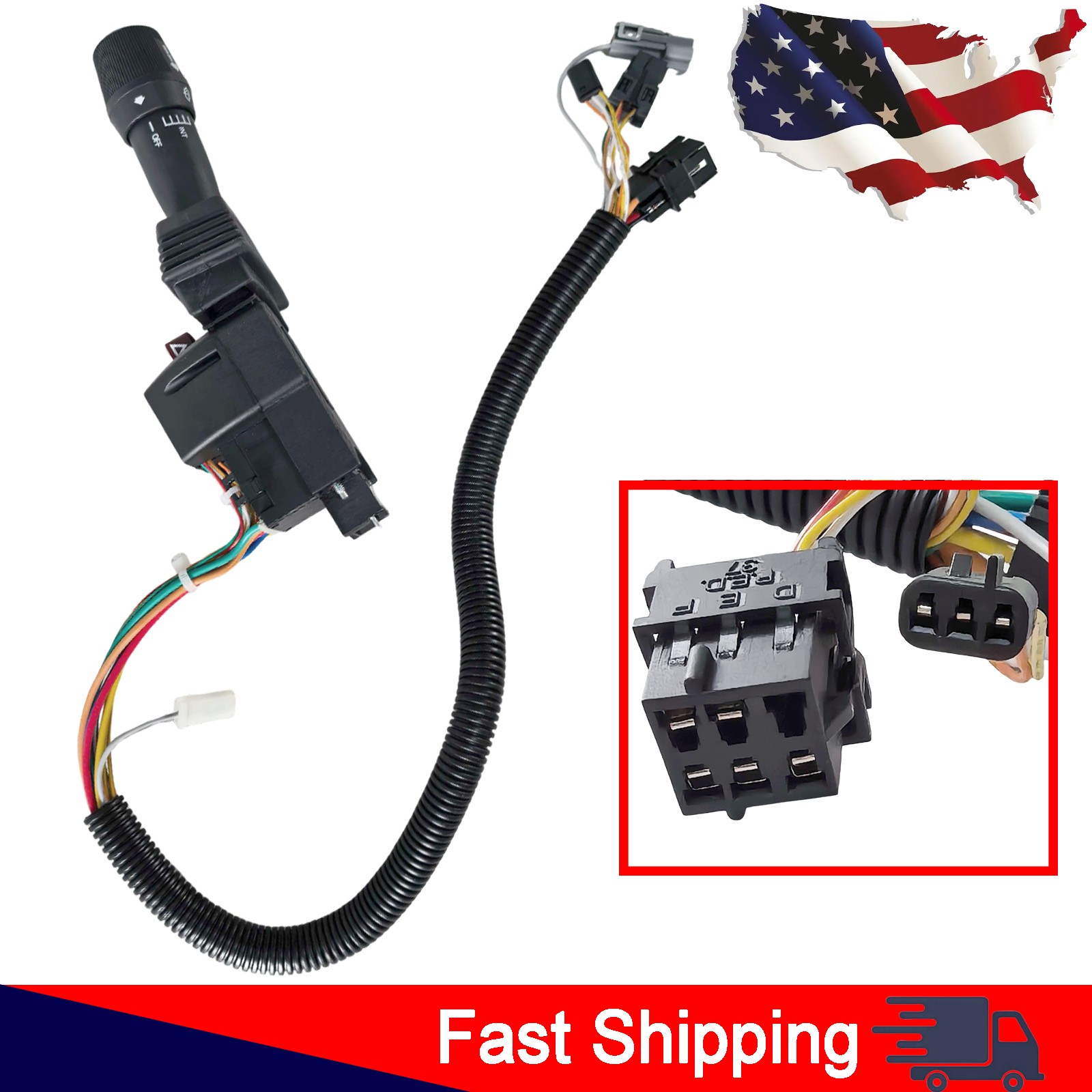 For International 4600-4900 3566945C91 1Pcs Multifunction Turn Signal Switch