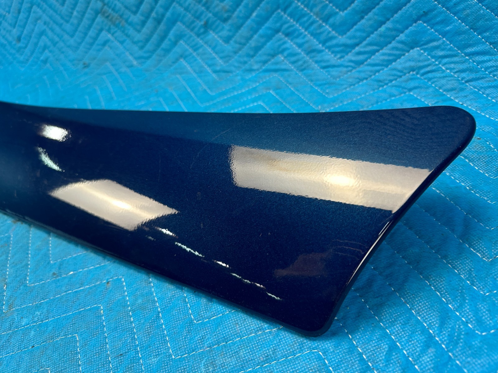 Kenworth T680 Fairing A Pillar Vane Passenger’s Side 2023 Blue OEM