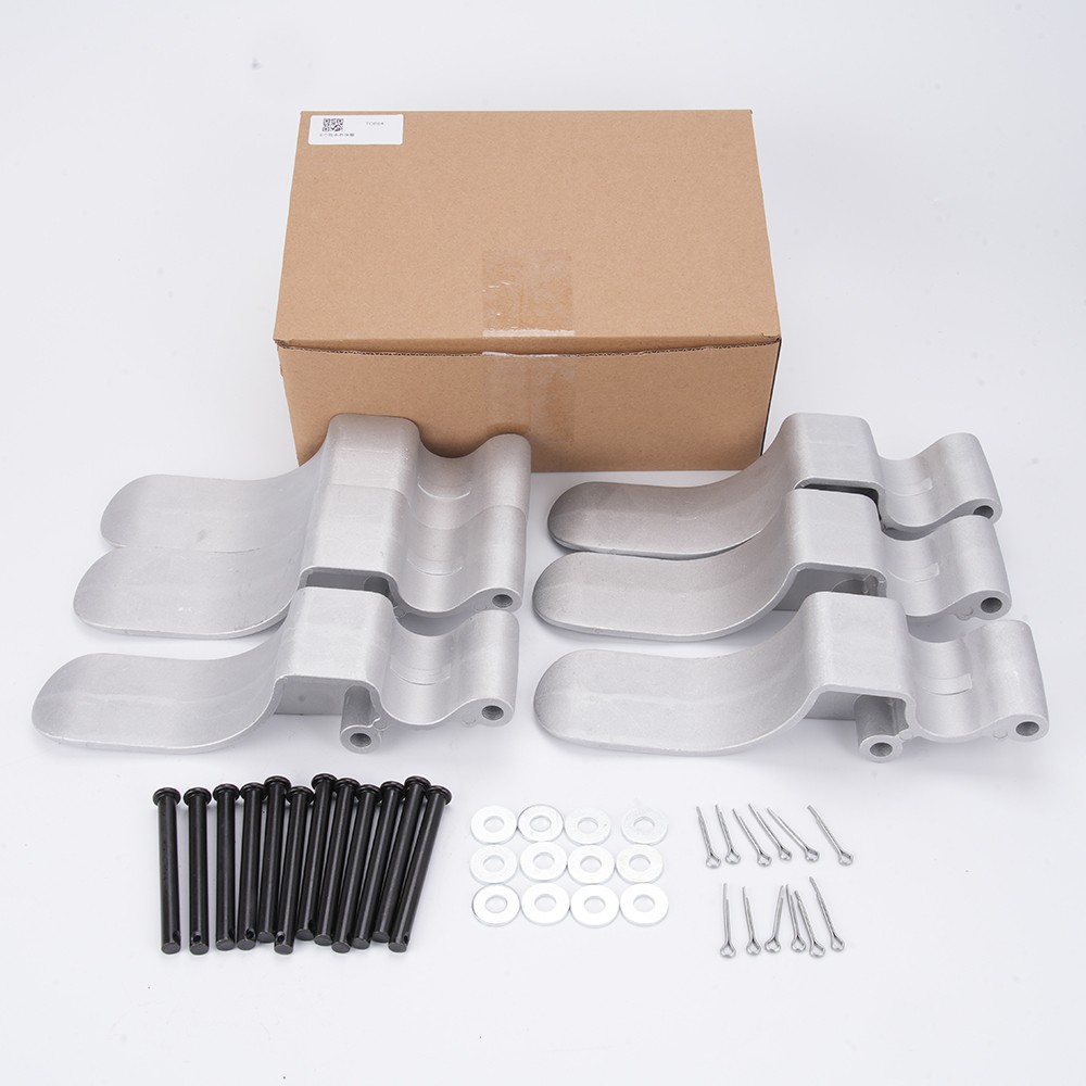 6pcs Easy-Off Cast Upright Tarp Stop Replace 1705775-1 1703604-1 Shurco 1705775